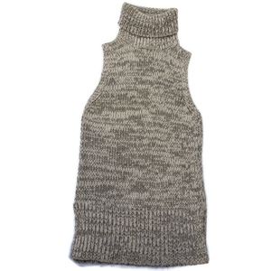 Club Monaco Cashmere Blend Sleeveless Turtleneck